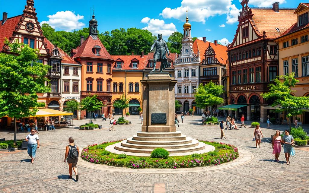 Plac Tadeusza Kościuszki w Sokółce